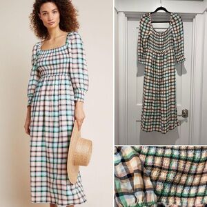 EUC M Maeve by Anthropologie smocked dress woman’s